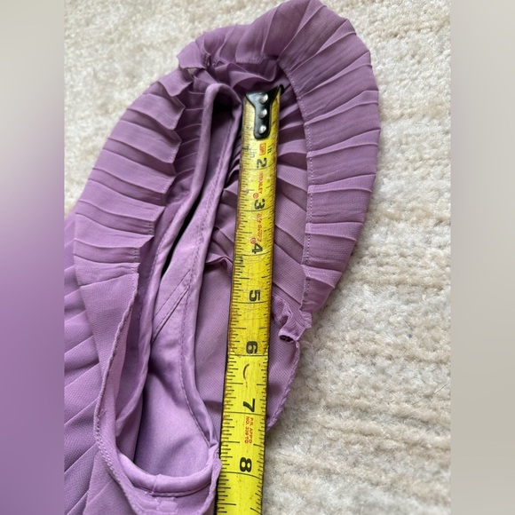 Azazie Dress Size 10 Purple A-Line Bridesmaid Wedding Formal Holiday Party - Picture 10 of 11